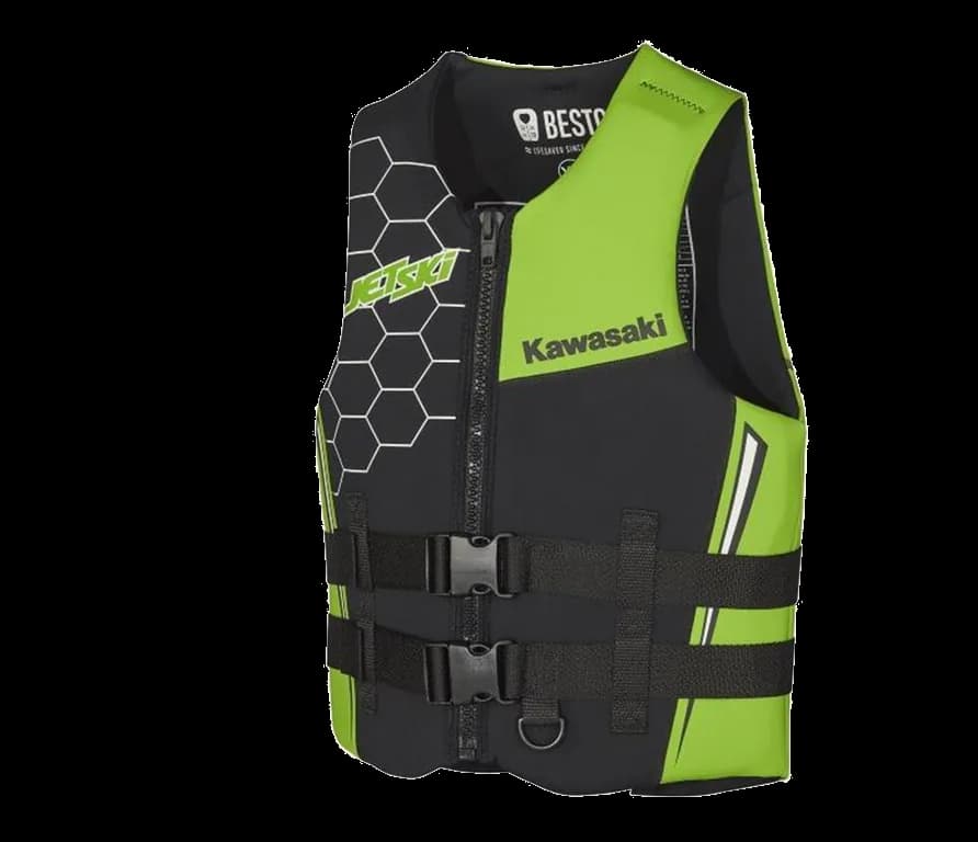 Chaleco salvavidas homologado para moto de agua Kawasaki